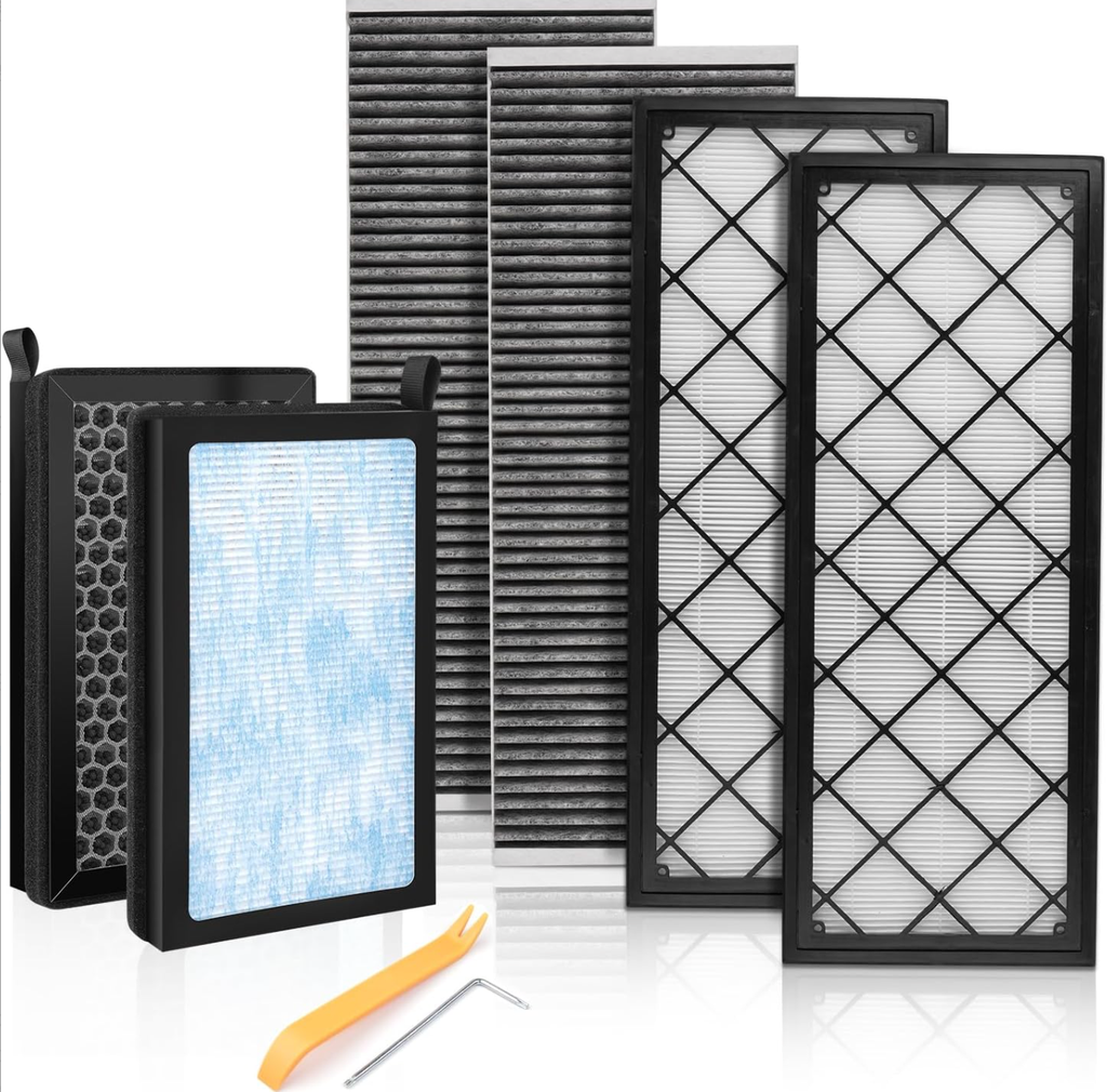 TESLAIR HEPA Cabin Air Filter Kit Fits for Tesla Model Y